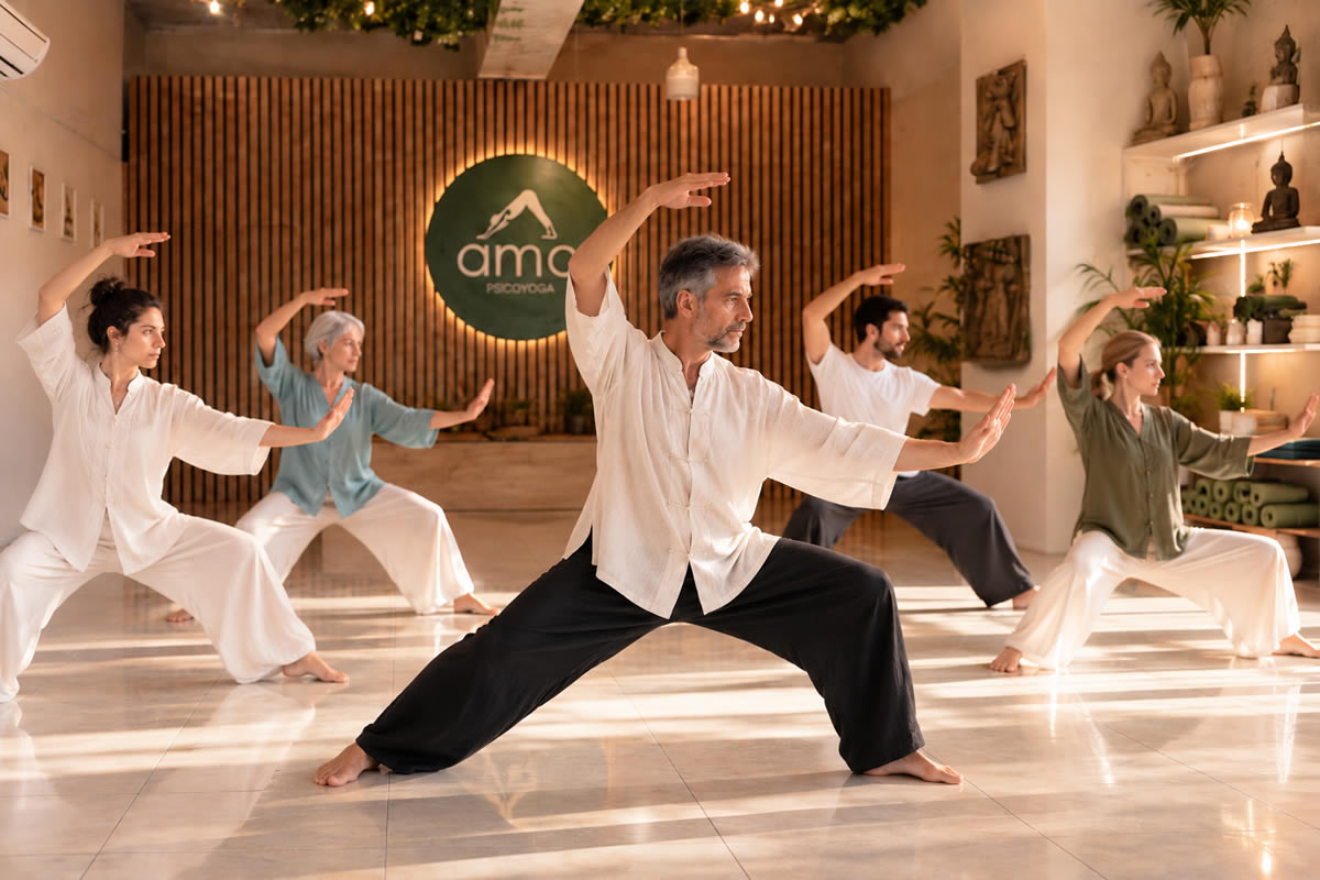 Beneficios del Tai Chi Chuan y Chi Kung para adultos en AmoPsicoyoga